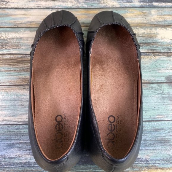 Abeo Bio System Taylin Womens Gray Leather Loafer Shoe Size 7.5M Arch Support - Picture 4 of 12